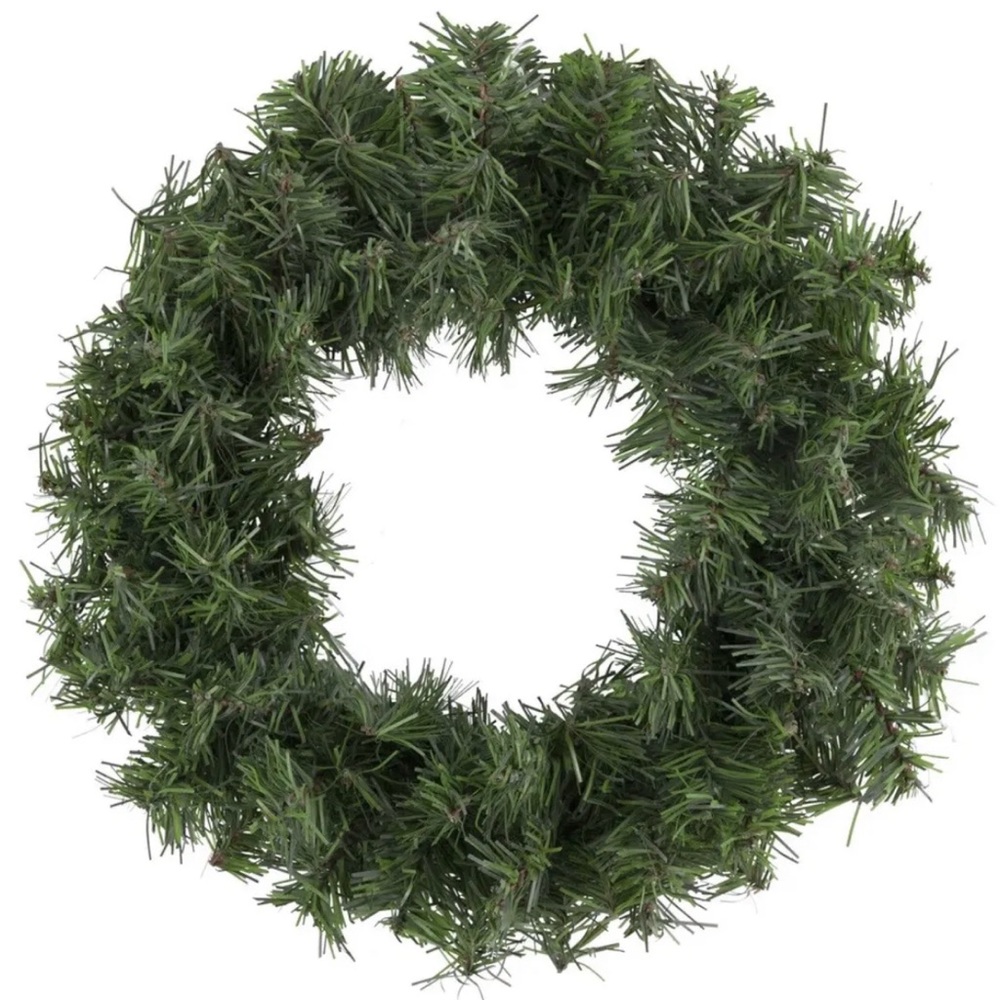 Northlight Canadian Mini Pine Artificial Christmas Wreath - 12-Inch, Unlit